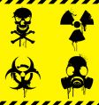 Warning signs vector image