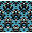 Flower pattern seamless paisley design vector image
