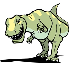 Tyrannosaurus Rex Smile vector image