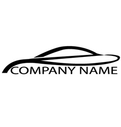 Car silhouette Car silhouette vector image