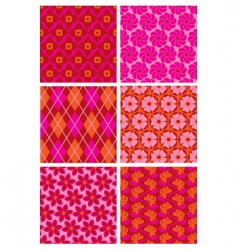 Patterns vector image
