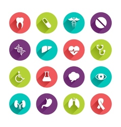 Flat Application Icons Set vector image
