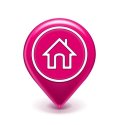 Home Location Icon vector image