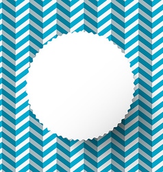 Retro Blue Paper Background with Circle Label vector image