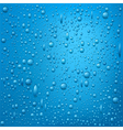 Water drops background vector image