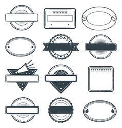 Rubber Stamps vector image