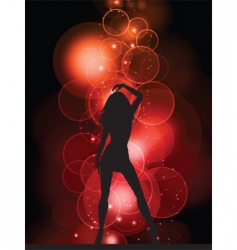 Sexy female vector image