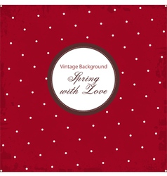 Vintage background vector image