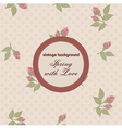 Vintage background vector image