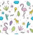 Seamless pattern vector image