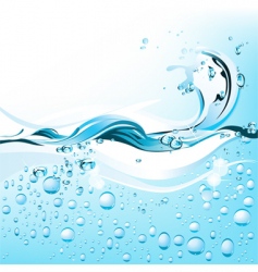 Water wave Water wave vector image