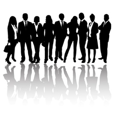 Business team vector image
