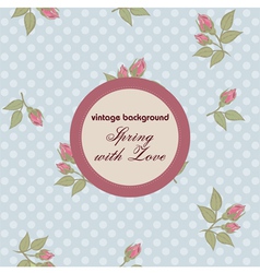 Vintage background vector image