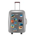 Object suitcase vector image