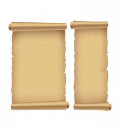 Old parchment vector image