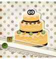 0805wedcake vector image