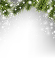 Winter xmas background vector image