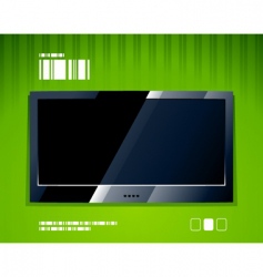 Tv panel vector image