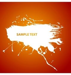 Water paint vector image