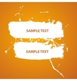Water paint banner vector image