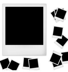 Polaroid photo vector image