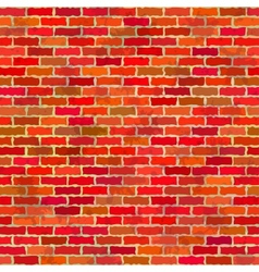 Brick wall seamless vector image