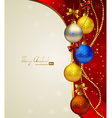 Christmas background vector image