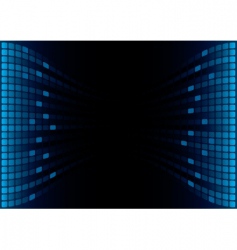 Graphic equalizer display vector image
