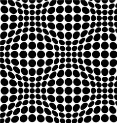 Warp dots vector image