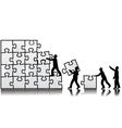 Teamwork vector image