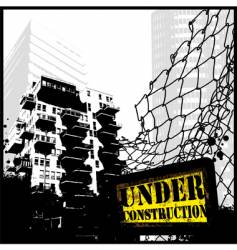 Under construction vector image