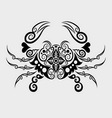 Crab ornament vector image