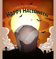 Halloween holidays background Halloween holidays background vector image