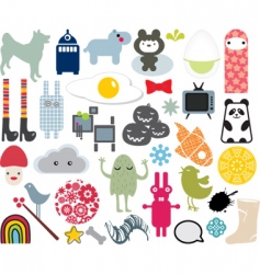 Mix vector image