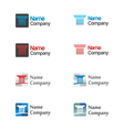 Logo icon set vector image