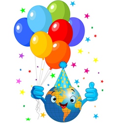 Day earth vector image