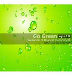Liquid drops background vector image