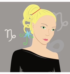 Capricorn vector image