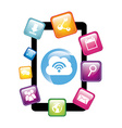 Social media Social media vector image
