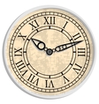 Antique clock vector image