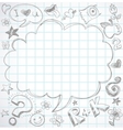 Back to school vector image