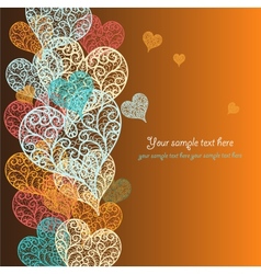 Abstract heart vector image