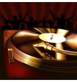 Dj mix panel vector image