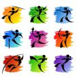 Sport icons vector image