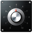 Analog regulator control interface vector image
