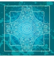 Oriental traditional ornament motif vector image