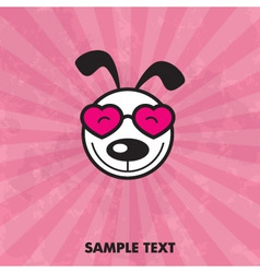 Lovely card vector image