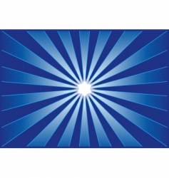 Shining starburst vector image