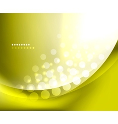 Shiny smooth blurred wave background vector image