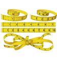 Measuring tapes vector image